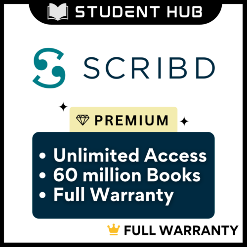 Scribd Premium Account with Instant Delivery Unlock Document Autorenewal Ebooks Audiobooks Articles Documents