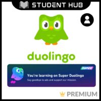 Duolingo Plus PREMIUM | iOS | Android | PC | MacOS | iPadOS 🔥 Upgrade Own Account 🔥 𝙎𝙐𝙋𝙀𝙍 𝘿𝙐𝙊𝙇𝙄𝙉𝙂𝙊🔥