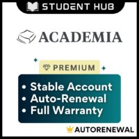 Academia Premium Account With Instant Delivery | Full Warranty | Auto-Renewal